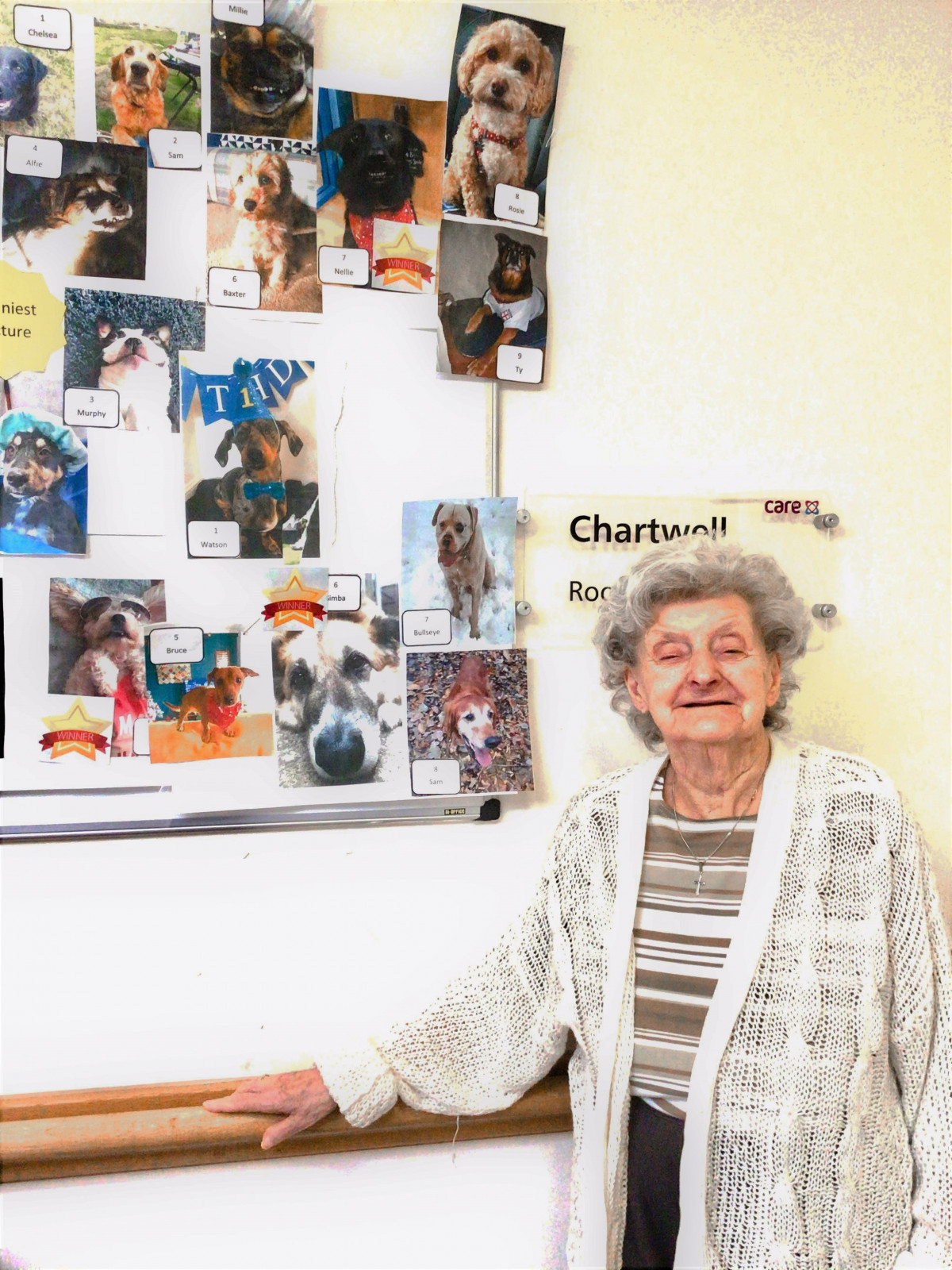 Round of a-paws – East Grinstead care home hosts dog show